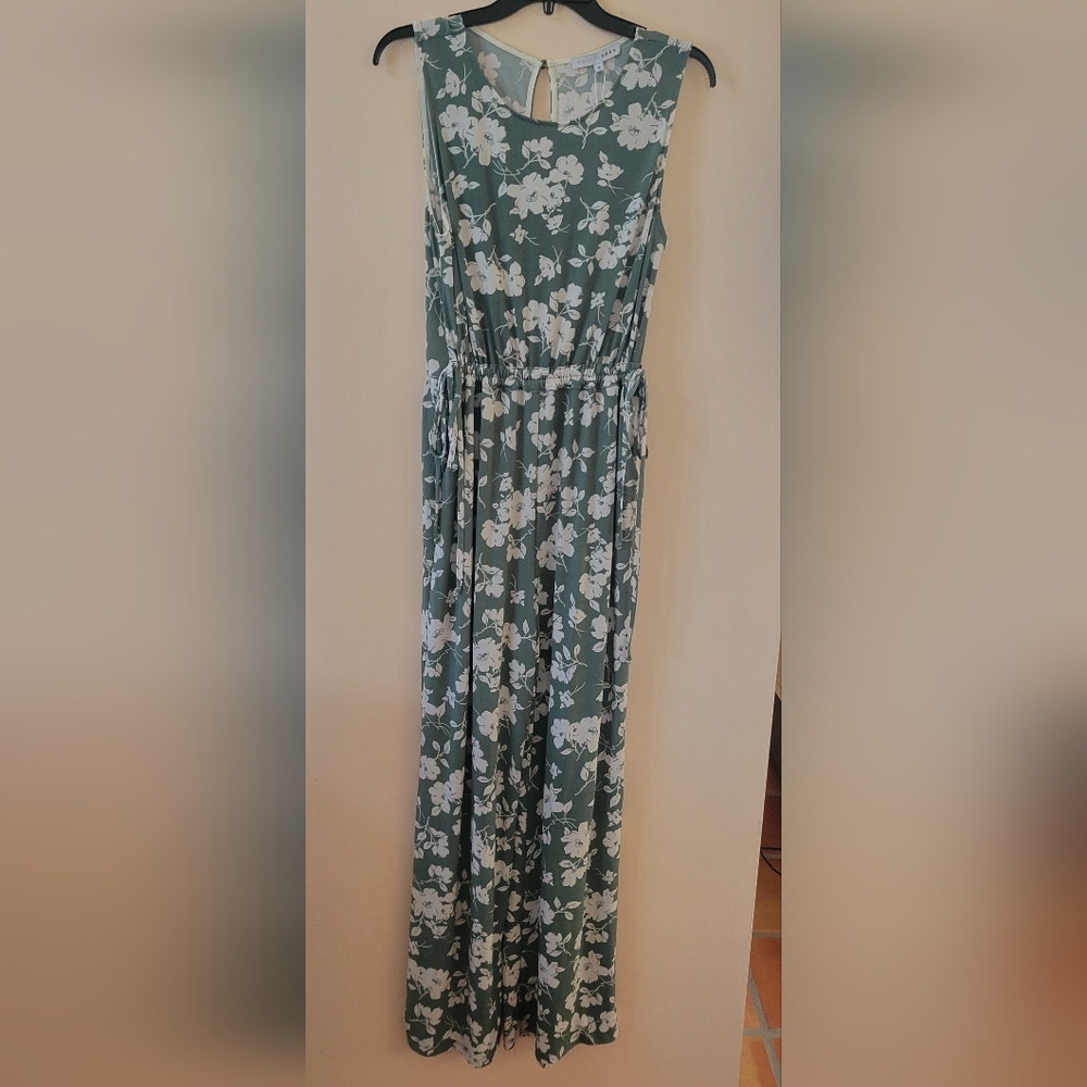 Baltic Born Green Floral Sleeveless Jumpsuit - Picture 2 of 5
